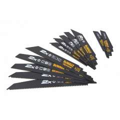 DEWALT accessoires DT2441L-QZ 2x Demolition reciprozaagbladen 12-delige