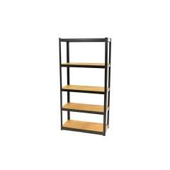 HBM 2-delige PROFI legbordstelling / garagestelling 5 x 175 Kg