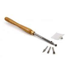 HBM houtdraaibeitel met 4 verschillende HM punten