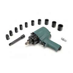 HBM PROFI pneumatische 15-delige 1/2" slagmoersleutelset"