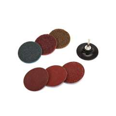 HBM 7-delige 50 mm schuur en cleanset met 6 mm houder