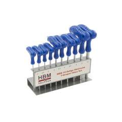 HBM 10-delige METRISCHE T-grepen INBUS set
