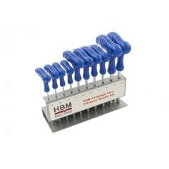 HBM 10-delige TORX T-grepen sleutel set