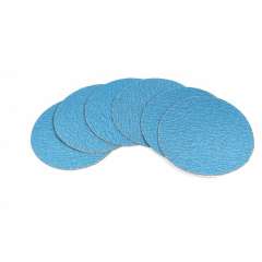 HBM 150 mm K120 schuurschijf BLAUW voor METAAL