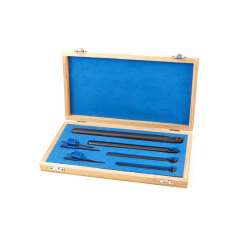 HBM 4-delige binnendraaibeitelset met HM wisselplaten