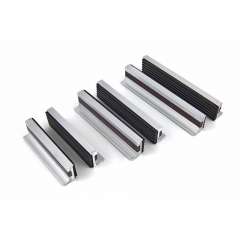 HBM 150 mm aluminium opzetbekken met rubber voor extra grip