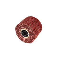 HBM nylon Web schuurcylinder, lamellen, satineer 100 x 120 mm Grit 80