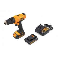 DEWALT 18 Volt Li-Ion accu boor-/schroefmachine (2x 1.3Ah accu)