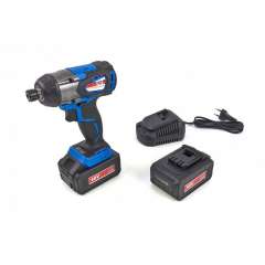 HBM PROFI 18 Volt 4.0AH koolborstelloze accu slagschroevendraaier met 2 Li-Ion accu""s"