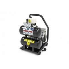 HBM 10 Liter 1.0 Pk PROFI draagbare LOW NOISE compressor