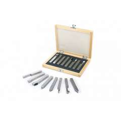 HBM 12 x 12 mm - 8-delige HSS beitelset
