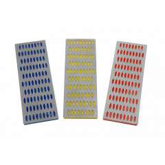 HBM 3-delige diamant wetstenenset 50 x 150 mm