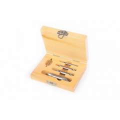 HBM 5-delige HSS - 5% Cobalt centerborenset Kort