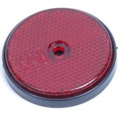 Reflector rond 60mm rood