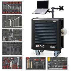 SONIC NEXT S9 430-delige gereedschapswagen