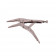 Griptang met lange neus 6" professioneel