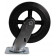 Zwenkwiel 200 x 50mm rubber