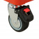 Gereedschapswagen 293 delig rood
