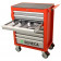 Gereedschapswagen 293 delig rood