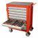 Gereedschapswagen 293 delig rood