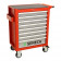 Gereedschapswagen seneca 8 lades rood