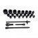 Doppendoos impact 3/4'' en 1'' 26 delig engels