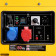 Diesel generator set geluidsgedempt 230V-400V 10kVA