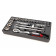 HBM inlay met 22-delige 1/2" doppenset