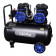 Compressor olievrij 2x1.8pk 40L tank 230V