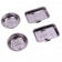 Magneet schotel set 4 delig