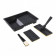 SILVERLINE 4-delige verfpad set