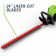 GREENWORKS 60V accu heggenschaar 4.0Ah GD60HTK4