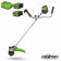 GREENWORKS 60V trimmer / bosmaaier + 2 x 2Ah accu en lader