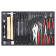 SONIC beitel, hamer, tangen en vijlenset SFS-M 25-delig (602503)