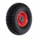 Los wiel 258 x 82mm dubbele as kort.