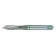 Machinetap doorlopende gaten M3 HSS 5% Cobalt DIN371B