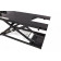 Motorheftafel 700 Kg ZWART (pneumatisch)