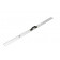 Lineaal 1200 mm aluminium met handvat 