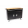Gereedschapswagen / werkbank 125 cm  ZWART