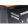 Gereedschapswagen / werkbank 125 cm  ZWART