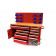 Gereedschapswagen / werkbank 186 cm ROOD