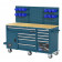 HBM gereedschapswagen / werkbank 158 cm BLAUW