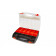 HBM PROFI assortimentsdoos dubbelzijdig 37x31x8 cm 21 vakken 10 bakken