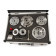 HBM 95 mm PROFI houtklauwplaat voor houtdraaibank Complete set