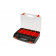 HBM PROFI assortimentsdoos dubbelzijdig 37x31x8 cm 21 vakken 10 bakken