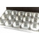 HBM 15-delige 53 mm aluminium opbergdoosjes assortiment in opbergkist