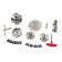 HBM 95 mm PROFI houtklauwplaat voor houtdraaibank Complete set