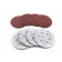SILVERLINE 10-delige 125 mm gerperforeerde klittebandschijvenset