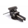 Black steel 150 mm PROFI stalen bankschroef met pijpklem