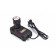 HBM acculader voor PROFI polijst. schuurmachine op accu - 75 mm